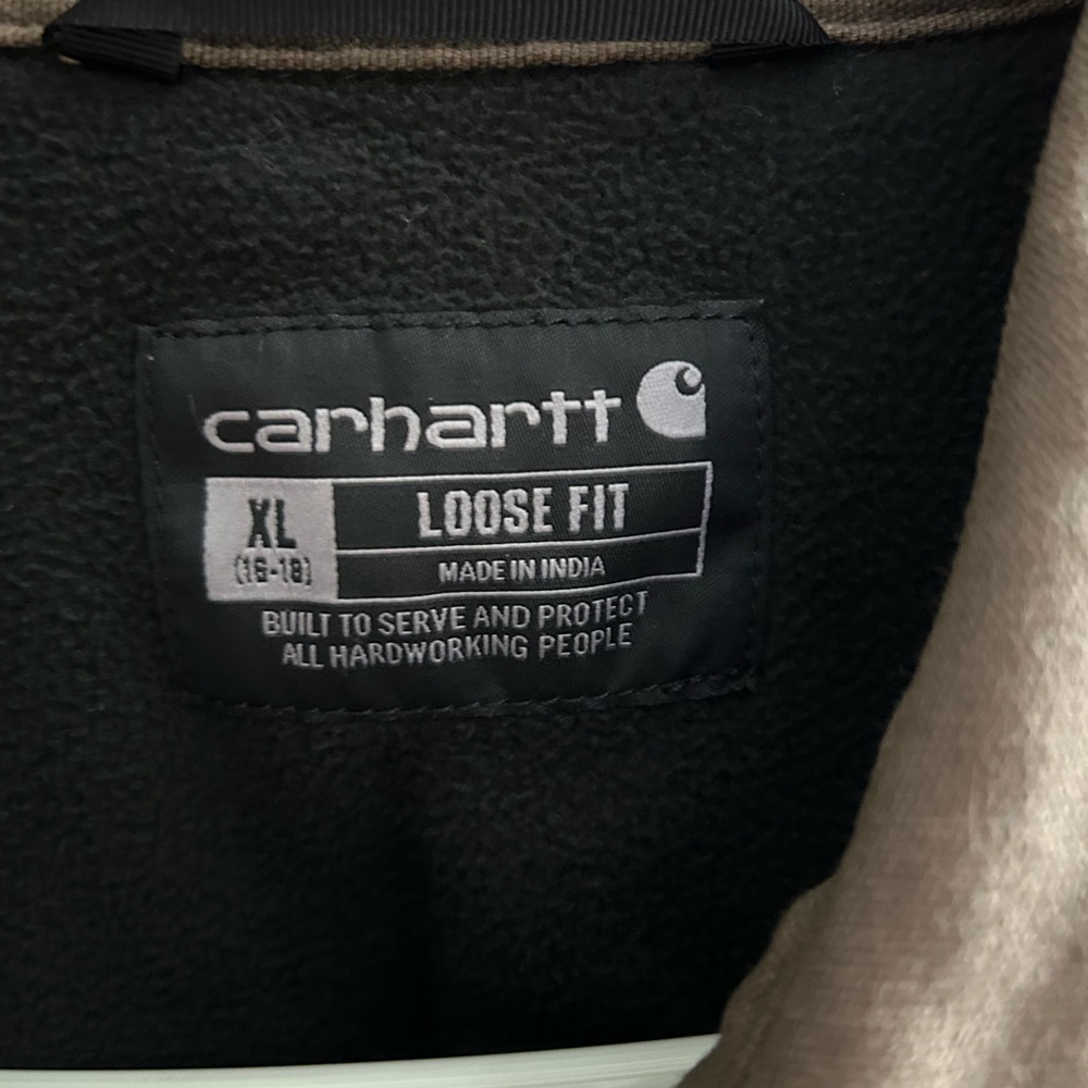 Carhartt Women’s Brown Shirt Jacket XL - Picture 3 of 4
